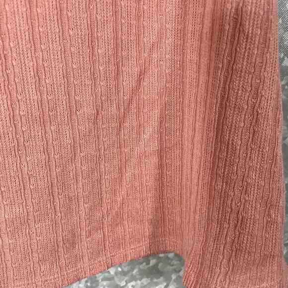 Maurices Women's Dusty Pink Ruffle Knit Sleeveless Top - Size XXL - Coquette - Picture 4 of 7